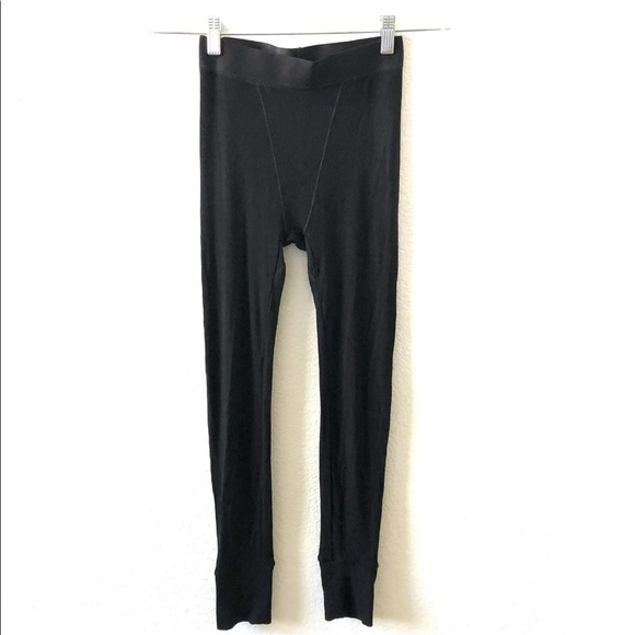 New SKIMS Thermal Ribbed Leggings In Onyx Black Small Women's - Picture 2 of 7